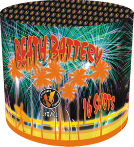 JYQW01 Beath Battery 16 Shots Round Cake