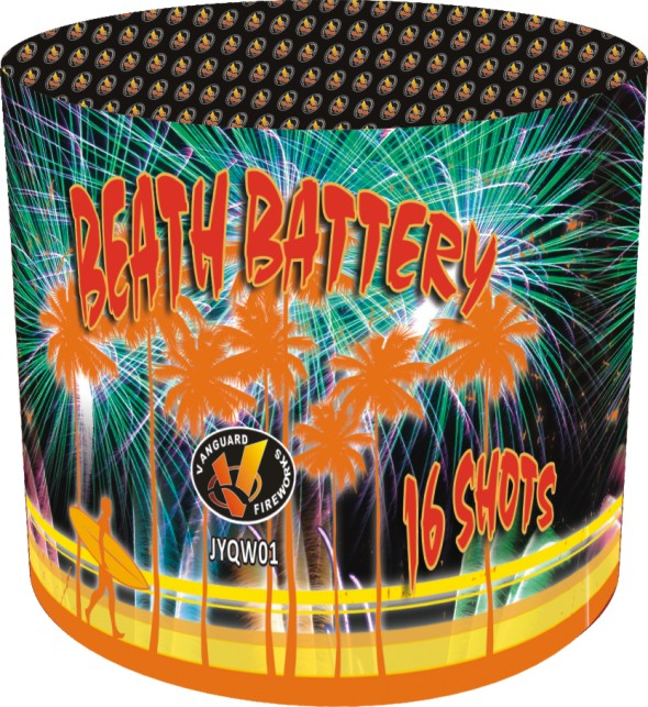 JYQW01 Beath Battery 16 Shots Round Cake
