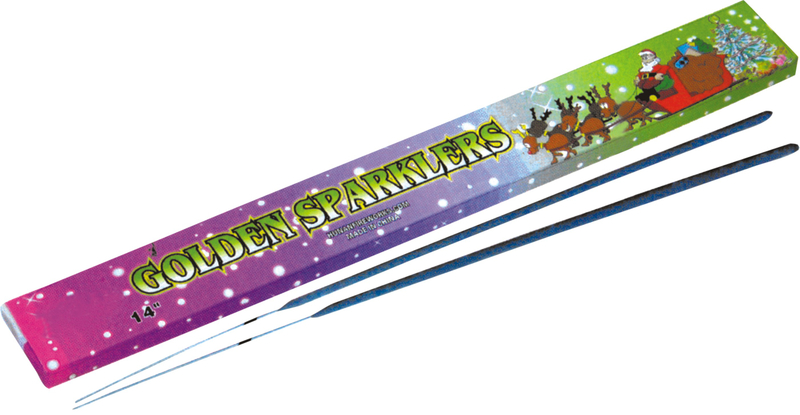 VG279 14'' Golden Sparklers