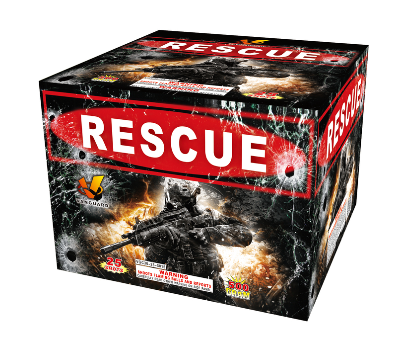 VGC30-25-5015 Rescue 25 Shots Cake