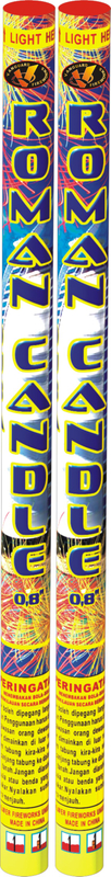 VG1227 0.8" 8 Shots Roman Candle