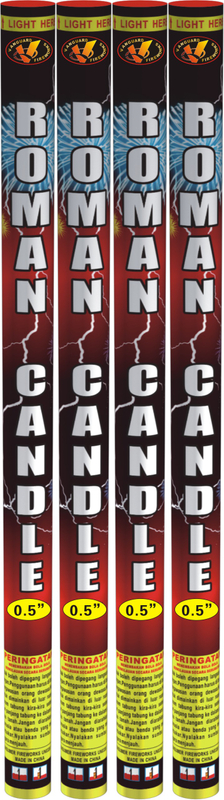 VG389 0.5" 8 Shots Roman Candle
