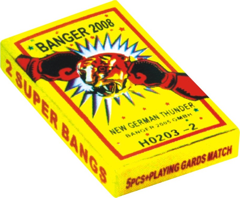 VG0203-2 3# Match Cracker (2 & 3 Bangs)