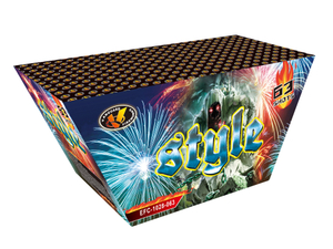 EFC-1029-063 Style,63 Shots Fan Shape Cake, Consumer CE Cake, Combination Fireworks