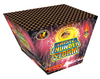 EFC-1028-036 Whistle Thunder Storm,36 Shots Fan Shape Cake, Consumer CE Cake, Combination Fireworks