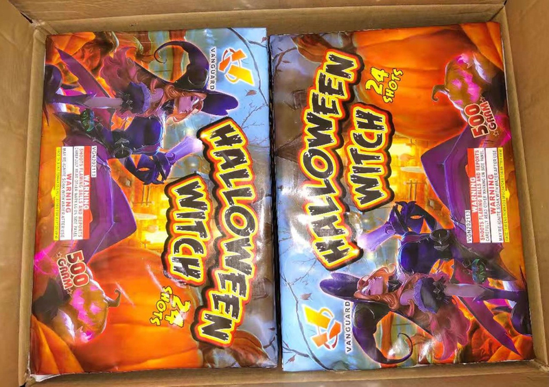 VGN202113 Halloween Witch 24 Shots Mixed Shape Cake