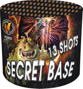 JYQW04 Secret Base 13 Shots Mixed Shape Cake