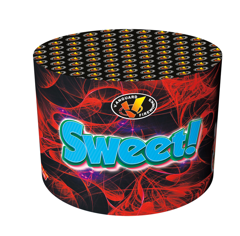 EFC-1402-059 360 Degrees Whirlwind Cake 59 shots cylinder cake