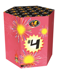 EFC1904 Lucky Bastards, 6x19 Shots Assortment,19 Shots Hexagon Cake, CE Consumer Cake