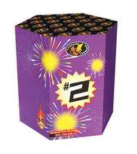 EFC1902 Lucky Bastards, 6x19 Shots Assortment,19 Shots Hexagon Cake, CE Consumer Cake