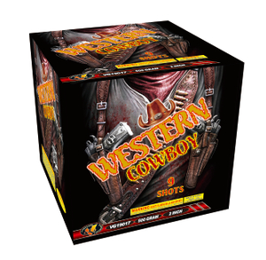 VG19017 Western Cowboy 9 Shots Cake