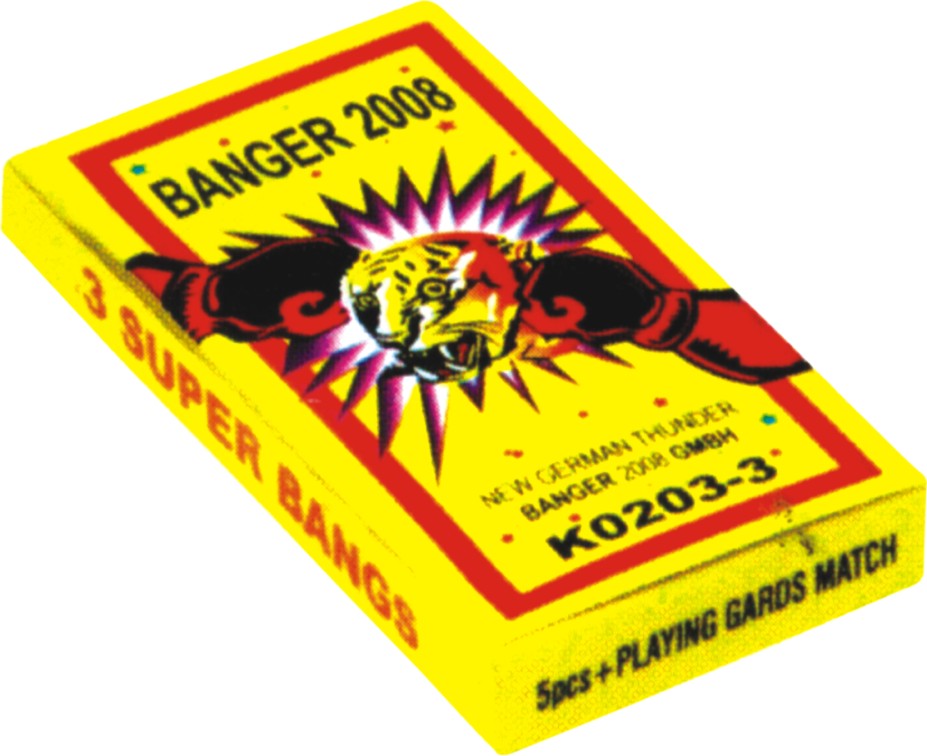 VG0203-2 3# Match Cracker (2 & 3 Bangs)