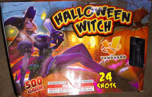 VGN202113 Halloween Witch 24 Shots Mixed Shape Cake