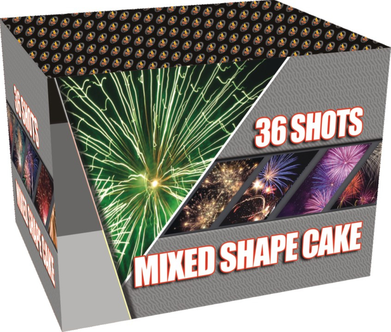 JYQW11 36 Shots Mixed Shape Cake