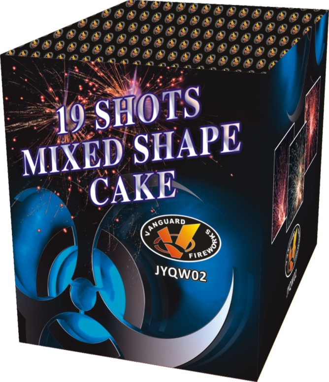 JYQW02 19 Shots Mixed Shape Cake