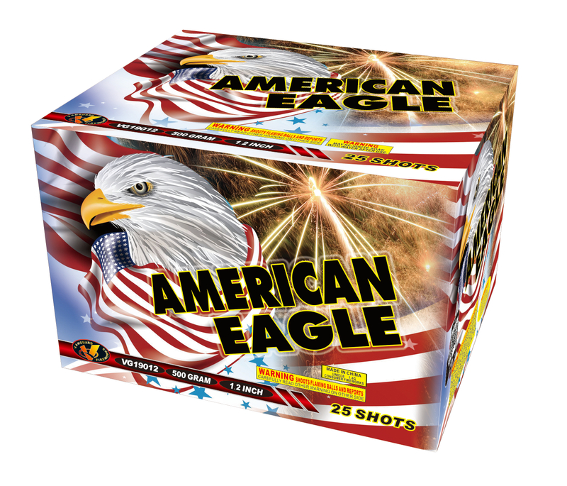 VG19012 25 Shots Cake American Eagle