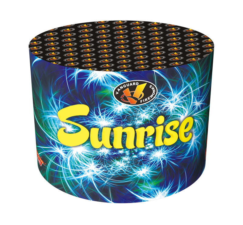 EFC-1203-059 360 Degrees Whirlwind Cake 59 Shots Cylinder Cake 