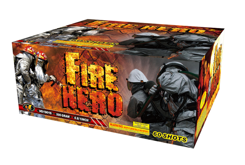 VG19016 60 Shots Cake Fire Hero