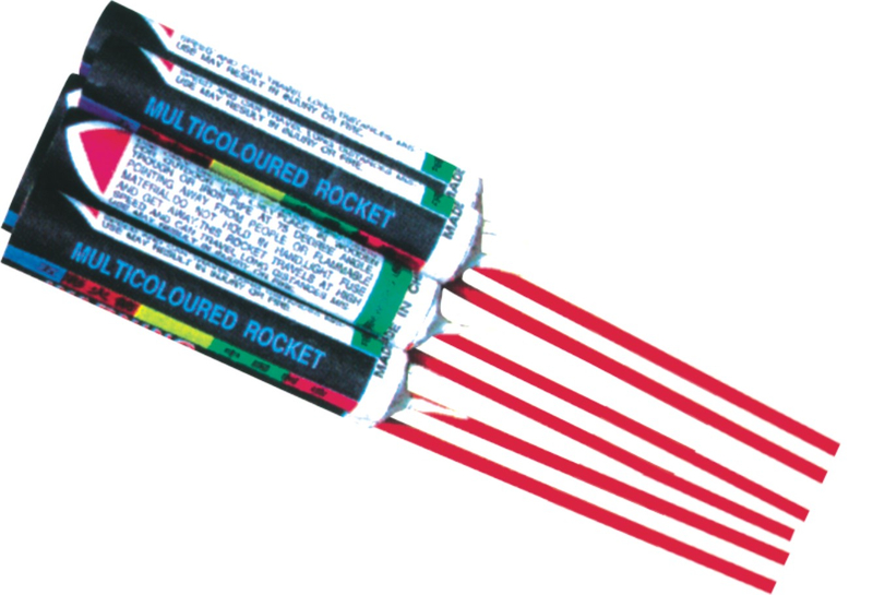 VG503 Multi-coloured Rocket