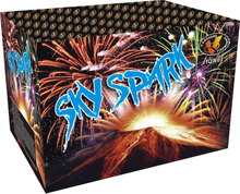 JYQW03 Sky Spark 35 Shots Mixed Shape Cake