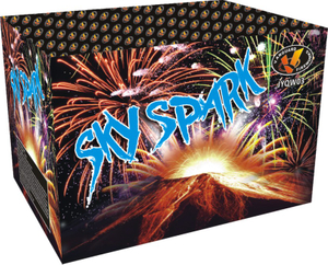 JYQW03 Sky Spark 35 Shots Mixed Shape Cake