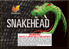 VG-CK13 / WD-10 Snakehead Consumer Fireworks