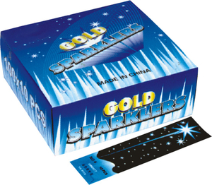 VG272 7'' Gold Sparklers