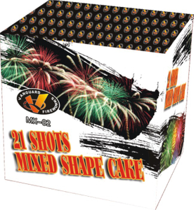 MX-02 21 Shots Mixed Shape Cake